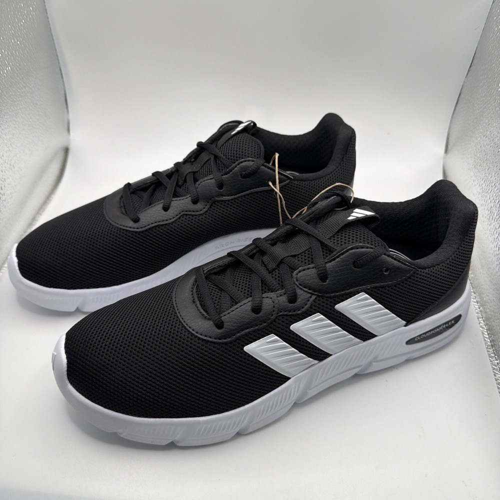 Adidas Women's Cloudfoam Flex HQ4960 Black Size 10 Comfort Running Shoes